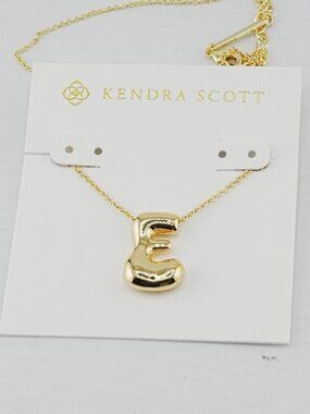 Kendra Scott Polished Letter Necklace